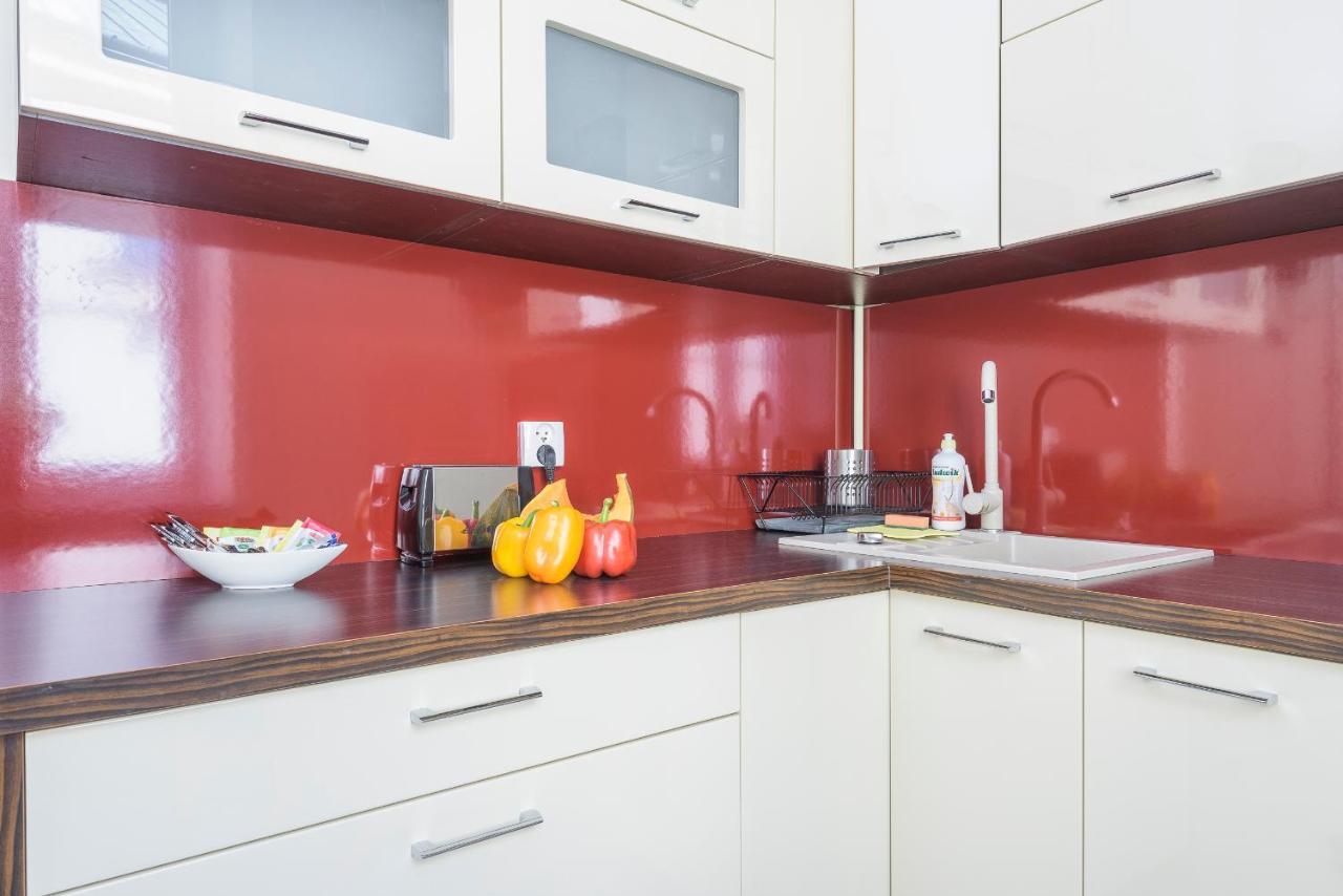 Bright And Modern Apartment In The Heart Of The Old And New Town Varşovia Exterior foto