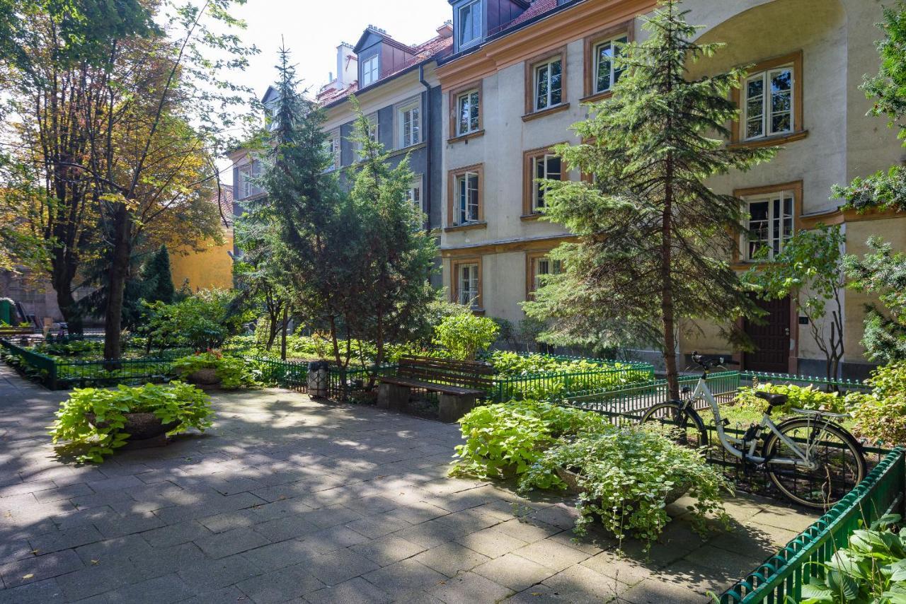 Bright And Modern Apartment In The Heart Of The Old And New Town Varşovia Exterior foto